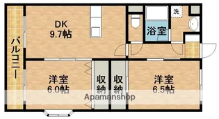 梅の里II【2階】の間取り