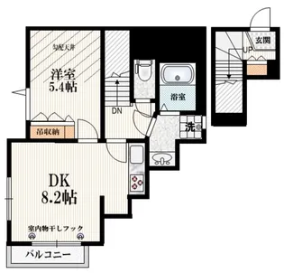Maison Relier【2階】の間取り
