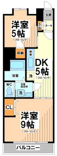 カーサ桜上水【3階】の間取り