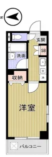 ルエメゾンロワール西公園III-1【6階】の間取り
