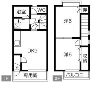 es B棟の間取り
