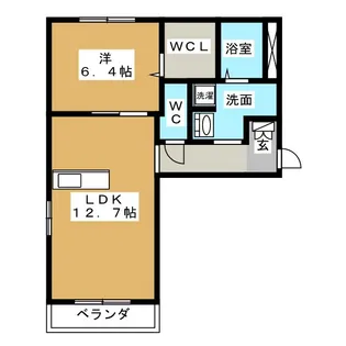 セゾン エクセル【3階】の間取り