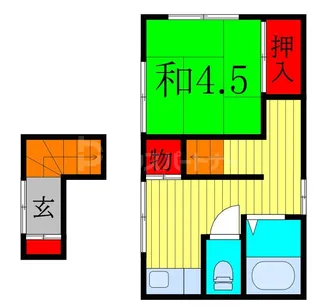 LMハイツ【1階】の間取り