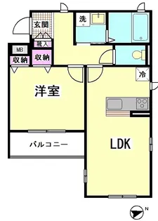 Marche【3階】の間取り