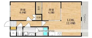 ディアコート王寺【3階】の間取り