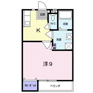 プチシャトーJun【2階】の間取り