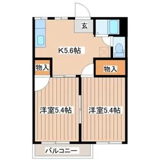 ポットハウスいずみ【2階】の間取り