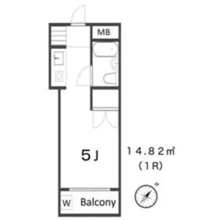 せぴあ館【2階】の間取り