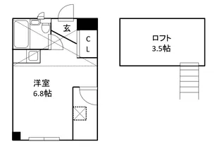 永裕ビル【4階】の間取り