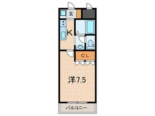 リベレ大久保II【2階】の間取り