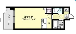 マジェスティ平和【1階】の間取り
