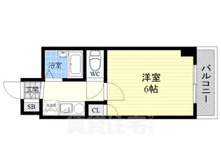 シーサイドヴィラ五番館【5階】の間取り