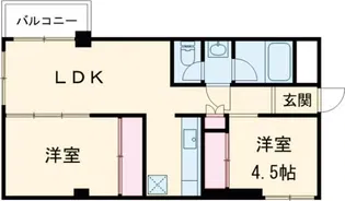 シーズン嵐山【4階】の間取り