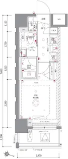 AZEST西川口III【2階】の間取り