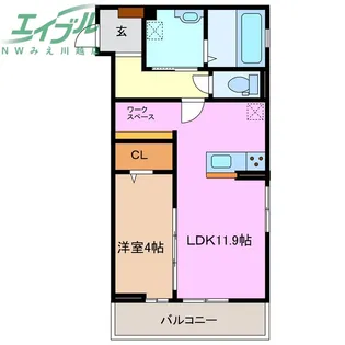 Sun Quest【2階】の間取り