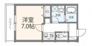 プルミエール神戸【3階】の間取り