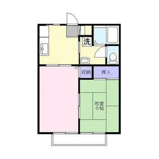 サンベルデ方木田【1階】の間取り