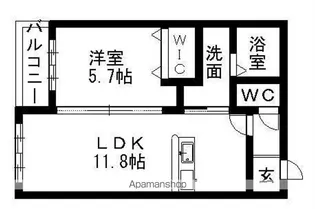 グランシャリオ【3階】の間取り