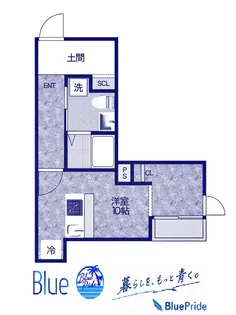 GRANDIR湘南深沢【2階】の間取り