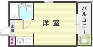 サングレース西明石【2階】の間取り