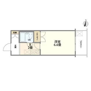 深川会館ビル【4階】の間取り