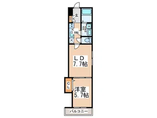Sun Garden 大宮【1階】の間取り