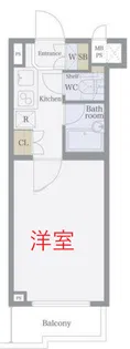 ルーブル南馬込弐番館【4階】の間取り