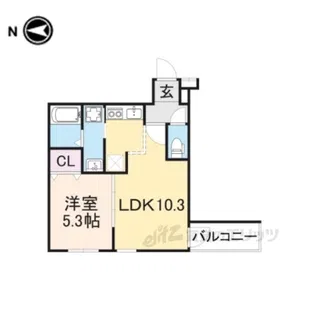 フジパレス武庫之荘南【3階】の間取り