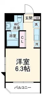 バージュアル横濱あざみ野【2階】の間取り