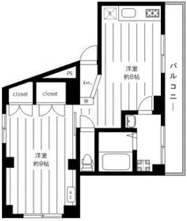 藤コーポ【1階】の間取り