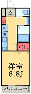 Jコーポ A棟【2階】の間取り