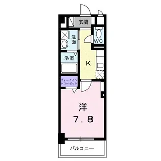 メゾン ド エートゥゼット【2階】の間取り