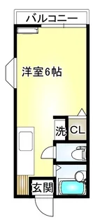 ヒロハイツ【2階】の間取り