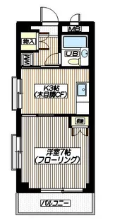 第2インペリア砥上【2階】の間取り