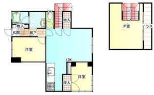 山陽ビル【3階】の間取り
