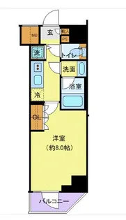 東京都中野区白鷺2【マンション】の間取り