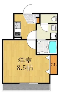 メゾンマグノリア【1階】の間取り