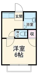 コーポワタナベ【1階】の間取り