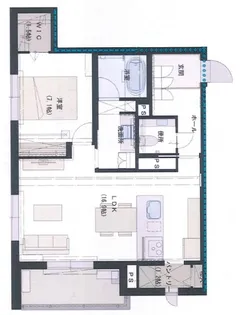 ヴィアソーレ覚王山【2階】の間取り