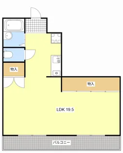 マイライフ上西【3階】の間取り