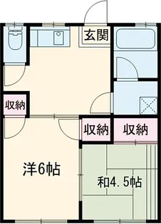 コーポつかさ【2階】の間取り