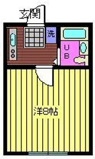 ゴールドウィング真宮【1階】の間取り