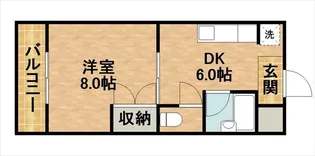 マンションA&R【2階】の間取り