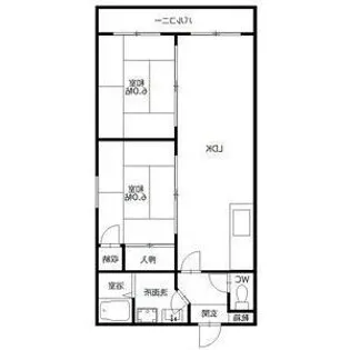 サンシャイン10【5階】の間取り
