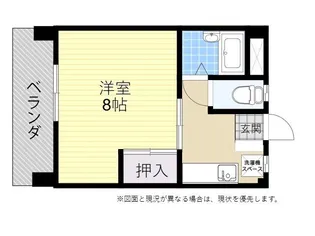 ちちやビル【3階】の間取り