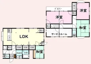 千葉県大網白里市大網【一戸建】の間取り