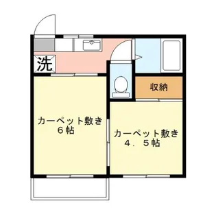 プロスペリア相生【2階】の間取り