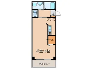 P.S.-9長居【4階】の間取り