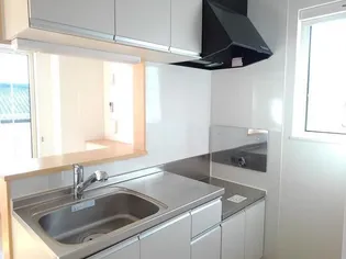 ミューズA【2階】のキッチン