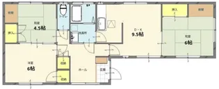 広島県東広島市八本松飯田3【一戸建】の間取り